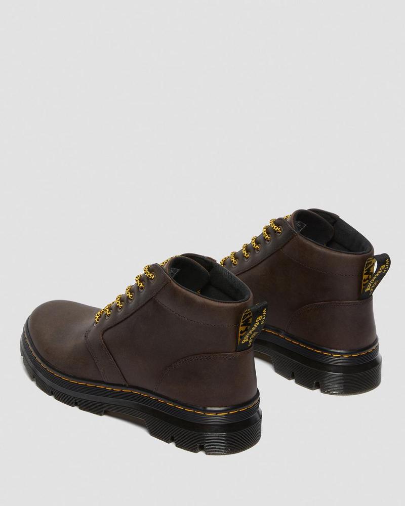 Dr Martens Bonny Læder Ankelstøvler Herre Brune | DK 436LIS